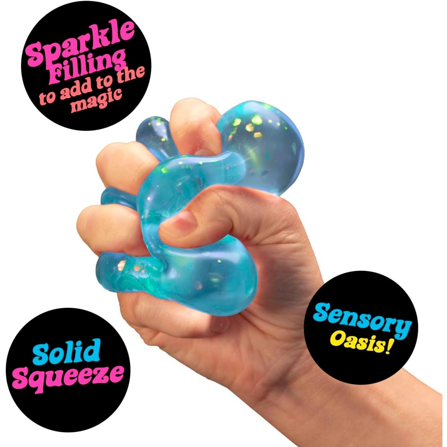 NeeDoh Dream Drop – Smooth Squeeze – 3 Pack - Image 2